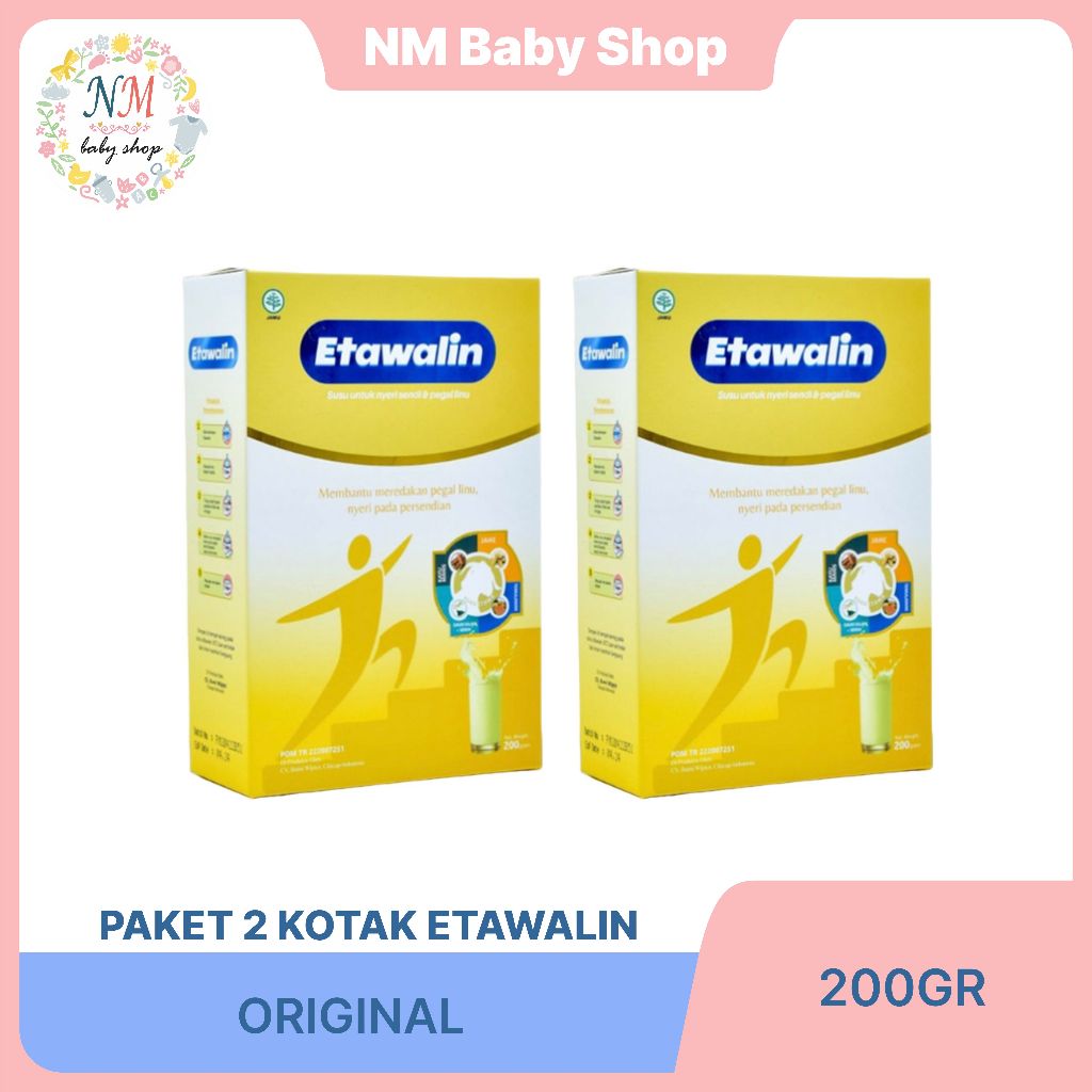 

ETAWALIN 200 GR PAKET 2 KOTAK SUSU KAMBING NYERI SENDI DAN KESEMUTAN 200GR NM SSKD