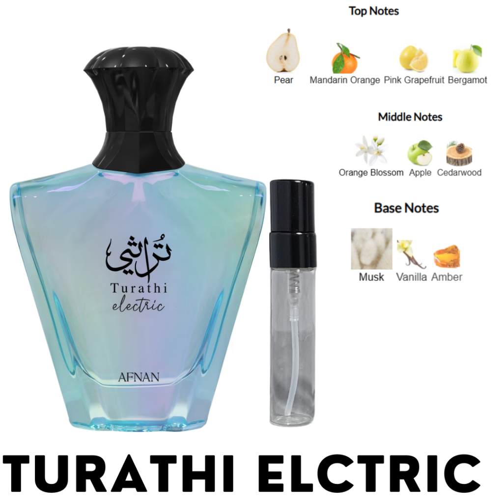Decant AFNAN TURATHI ELECTRIC Afnan EDP