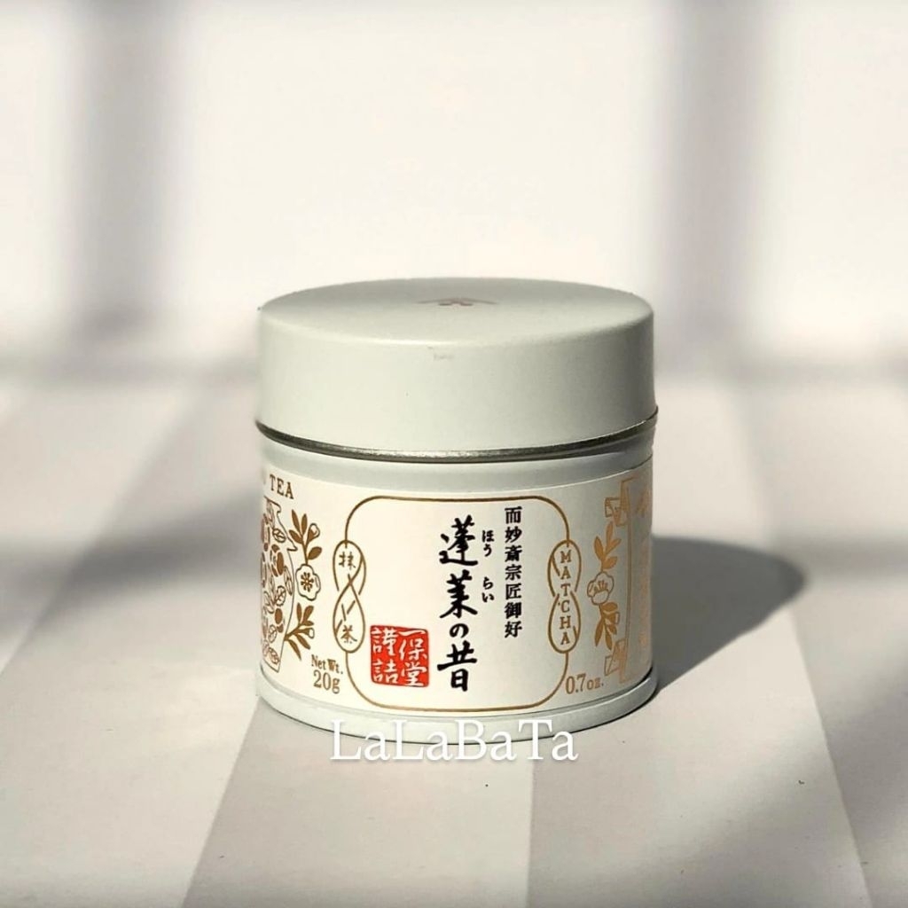 

[READY STOCK] IPPODO TEA - Horai no Mukashi 20 Gram Can /Japan Ceremonial Grade Matcha Powder