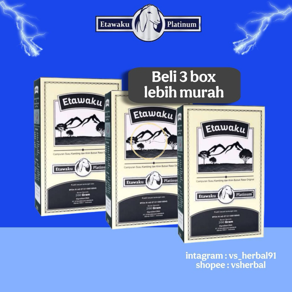 

Etawaku susu original Beli 3 Lebih Murah