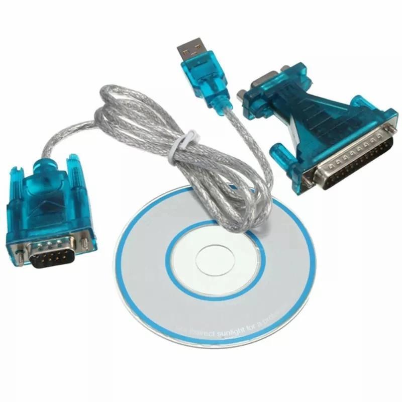 USB 2.0 to DB9 / DB25 Pin Serial RS232 KABEL DB9/DB25 Adapter