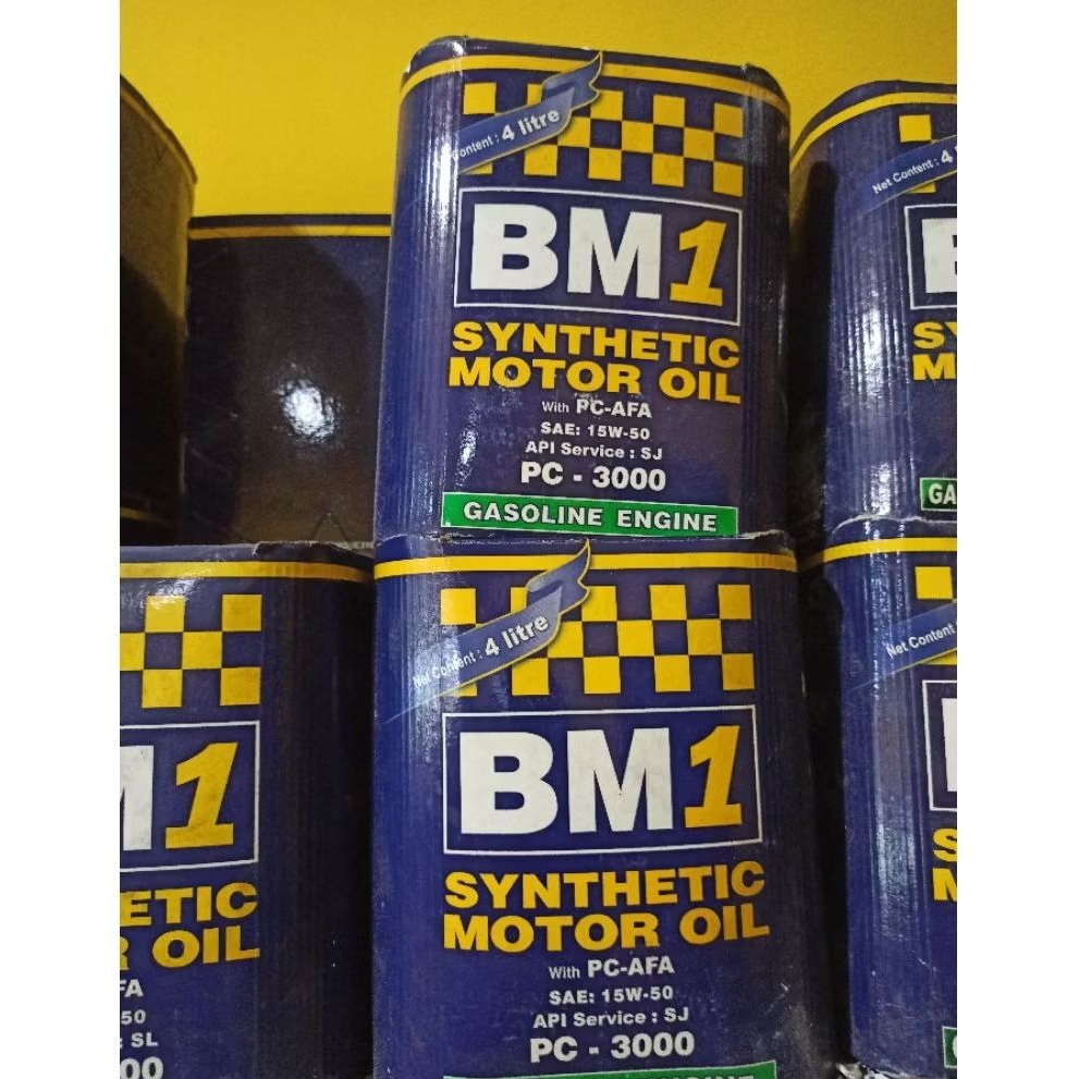 OLI MESIN BM 1 PC-3000 15W50 (4L)