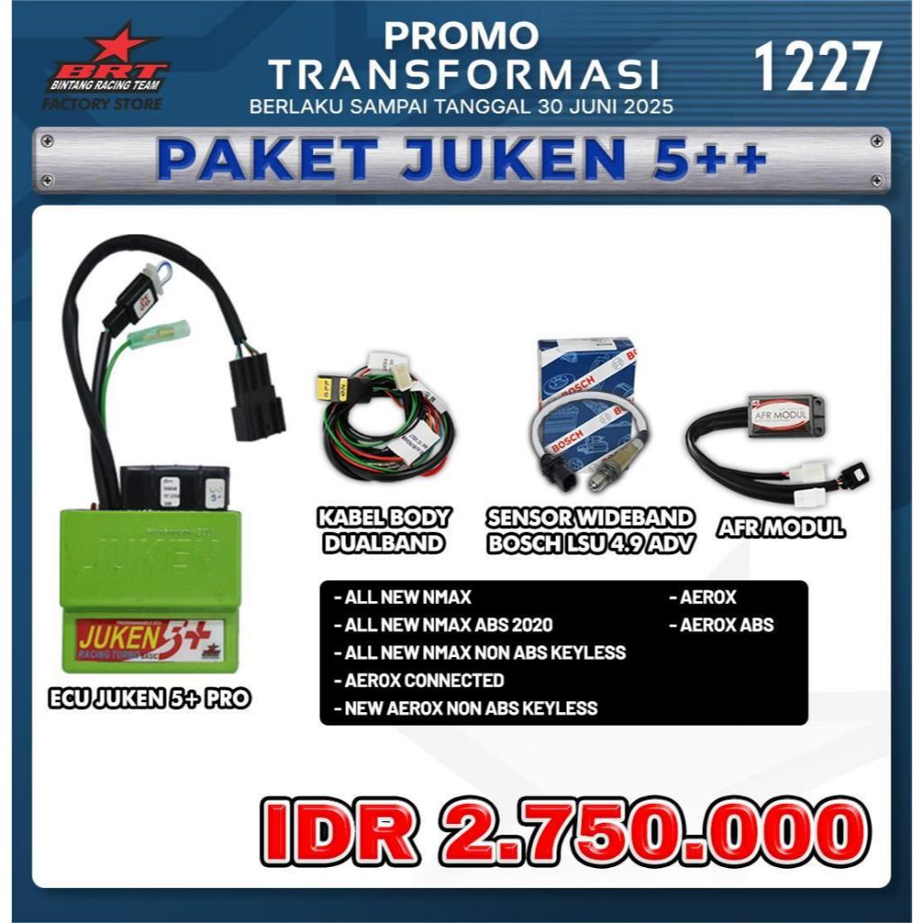 PAKET JUKEN 5++ - ALL NEW NMAX - ALL NEW NMAX ABS 2020 - ALL NEW NMAX NON ABS KEYLESS - AEROX CONNEC
