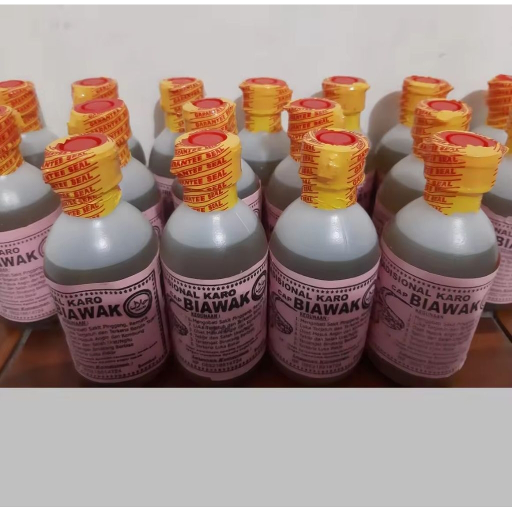 MINYAK KARO MINYAK URUT CAP BIAWAK ASLI