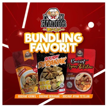 

Bundling Favorit( Bocirat Kriwil , Bocirat Beranak , Bocirat Ayam Tetelan )
