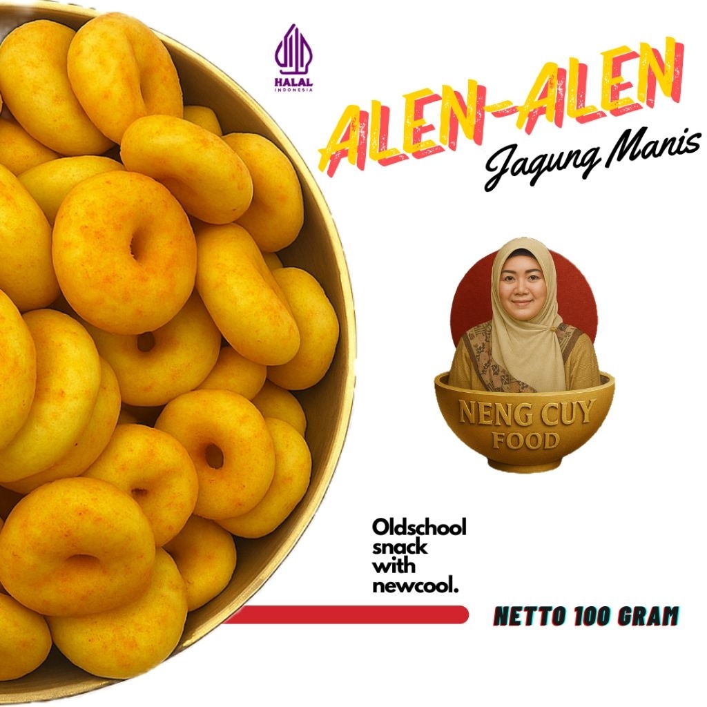 

Alen-alen / Lanting Rasa Jagung Manis 100 gram