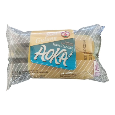 

Sehati Snack - Roti Aoka Gulung Cokelat, Gulung Keju, Gulung Kelapa, Gulung Pandan 1box(60pcs)