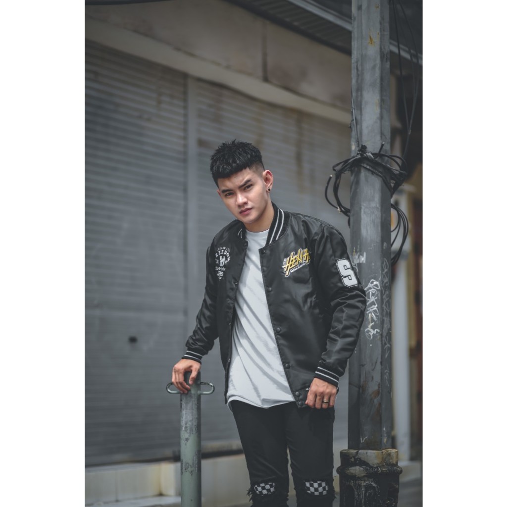 SUKAJAN JACKET SALVIO HEXIA PULL BLACK FULL BORDIR