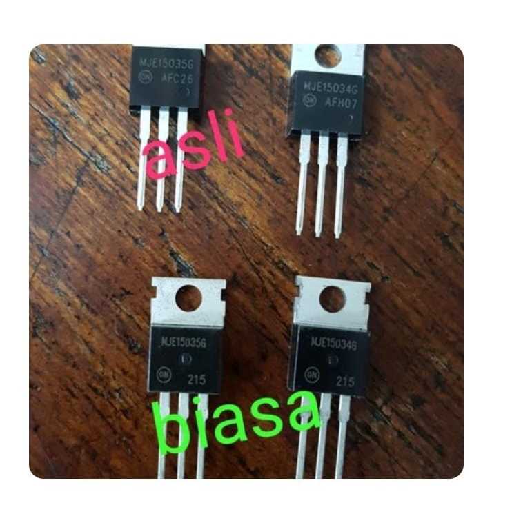 RH8394 mje15034g mje15035g mje15034 mje15035 mje 15034 15035 asli original by PCM LTC GLODOK