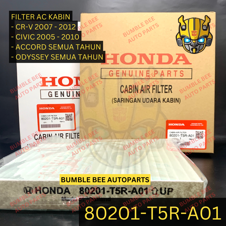 FILTER AC KABIN - CRV NEW - 80201-T5R-A01