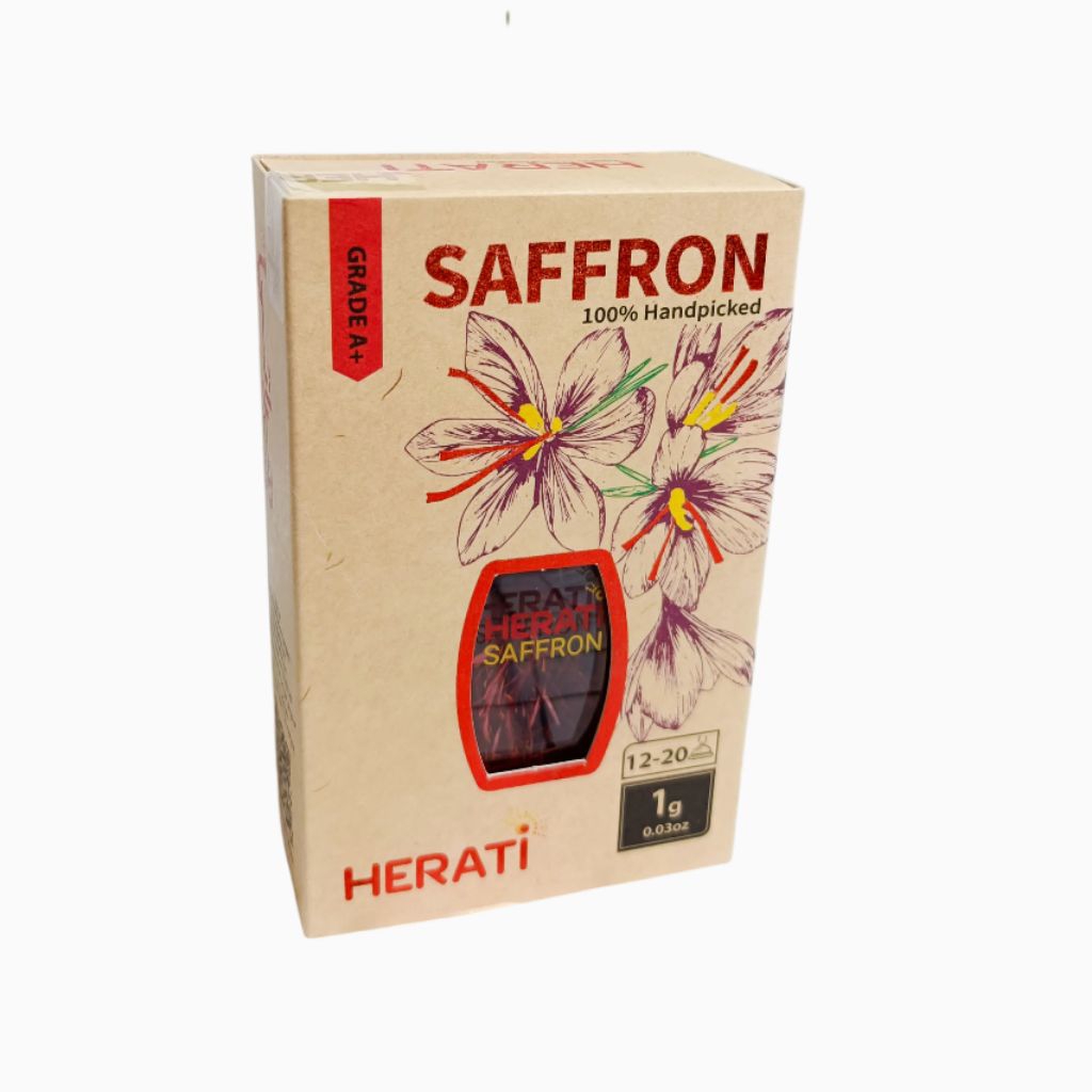 

SAFFRON HERATI GRADE A+ OF AFGANISTAN 1Gram