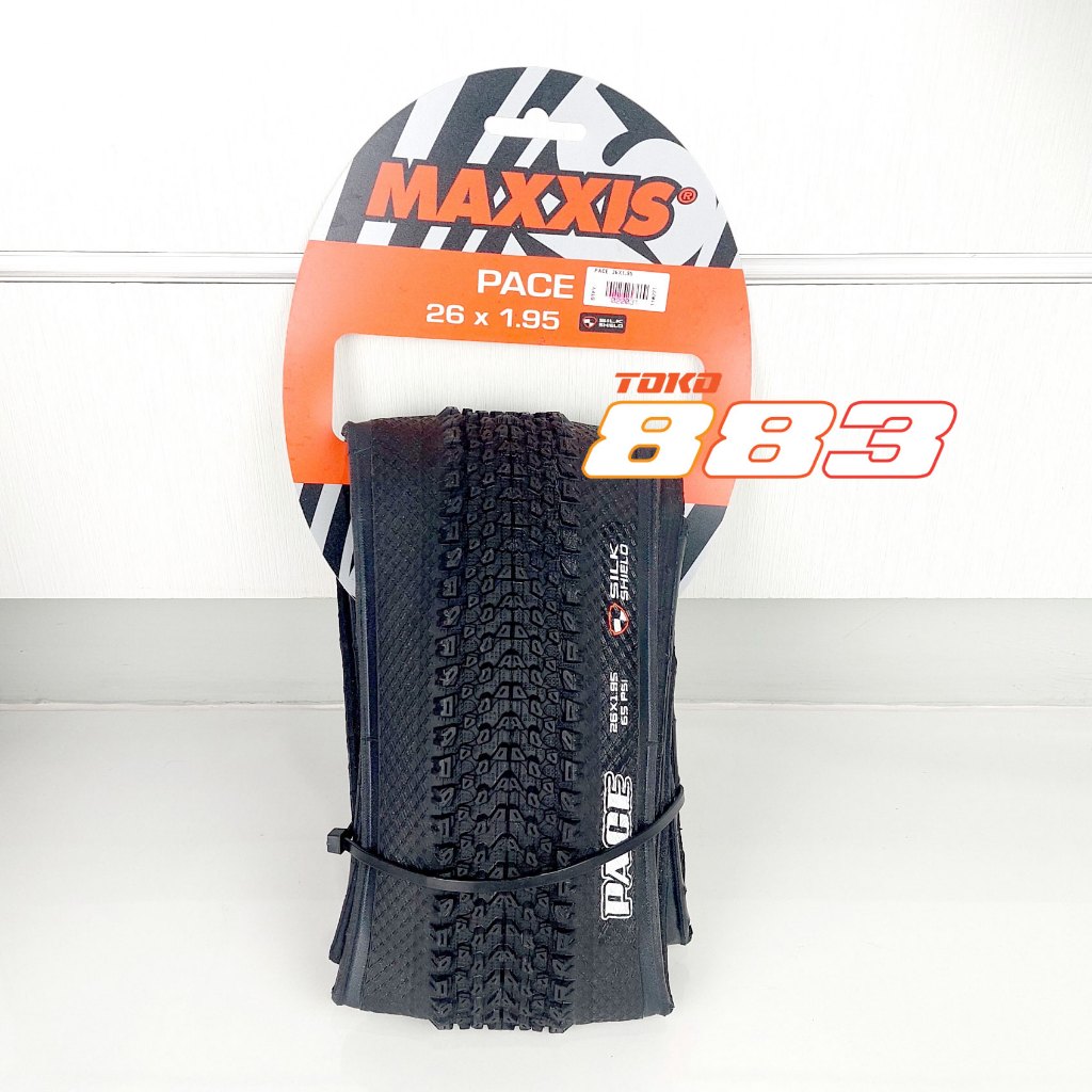 Maxxis Ban Luar Sepeda MTB PACE 26x1.95 Kevlar Single Compound 60 TPI