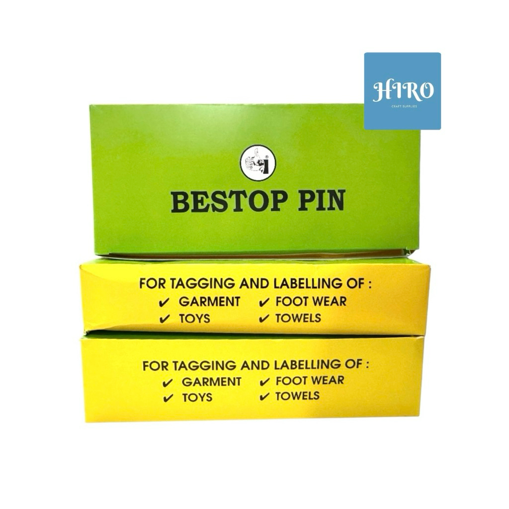

Tag Pin/ Tagpins/ Label Merk Best Top Pin (15mm, 25mm, 35mm) - Isi 5000pcs