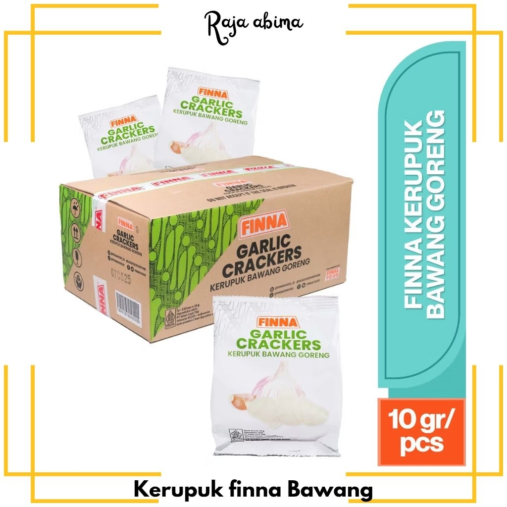 

kerupuk finna bawang putih
