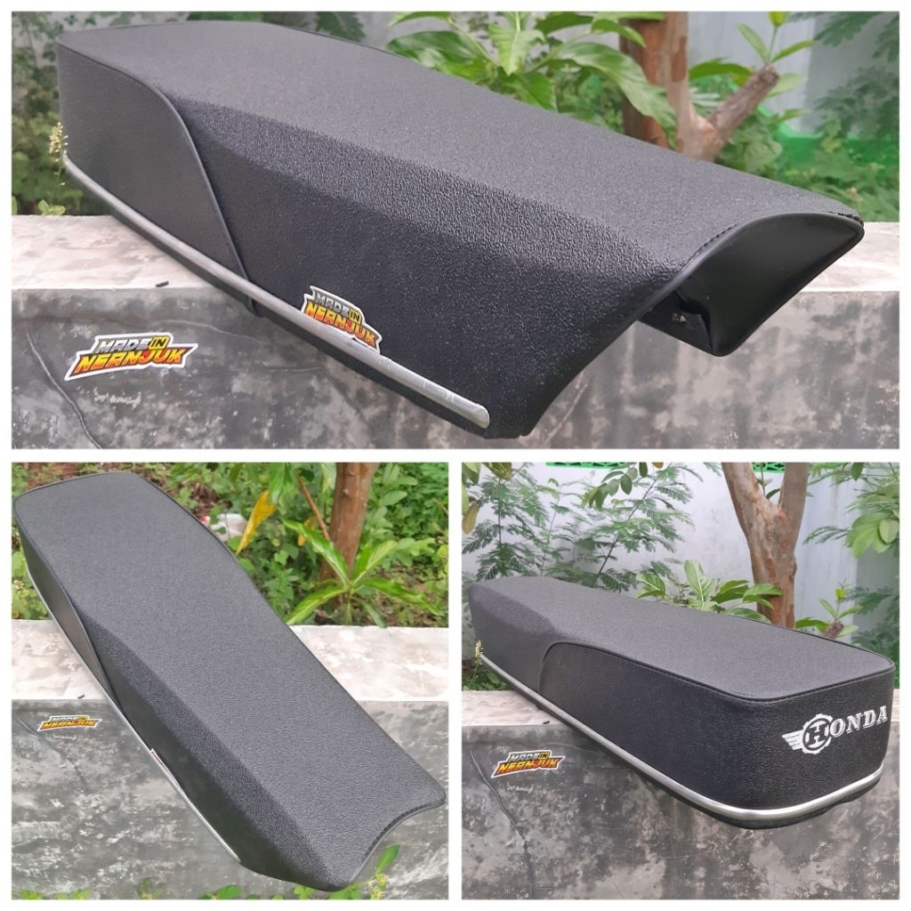 Jok CB Pnp Tangki DT Kulit CNS Amplas Spon Anti Gembos Handmade Nganjuk