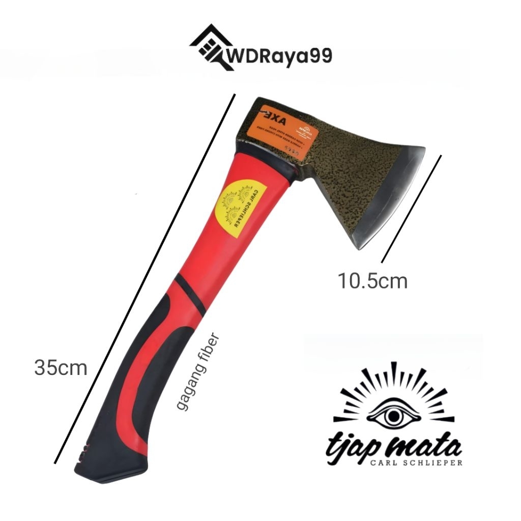 Kapak Tebang Pohon Gagang Fiber Cap Mata Original