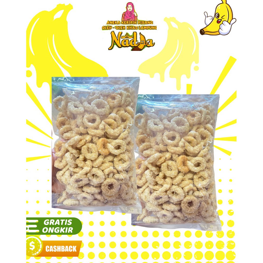 

klanthing udang gurih mantap 200 gram|keripik Nadia