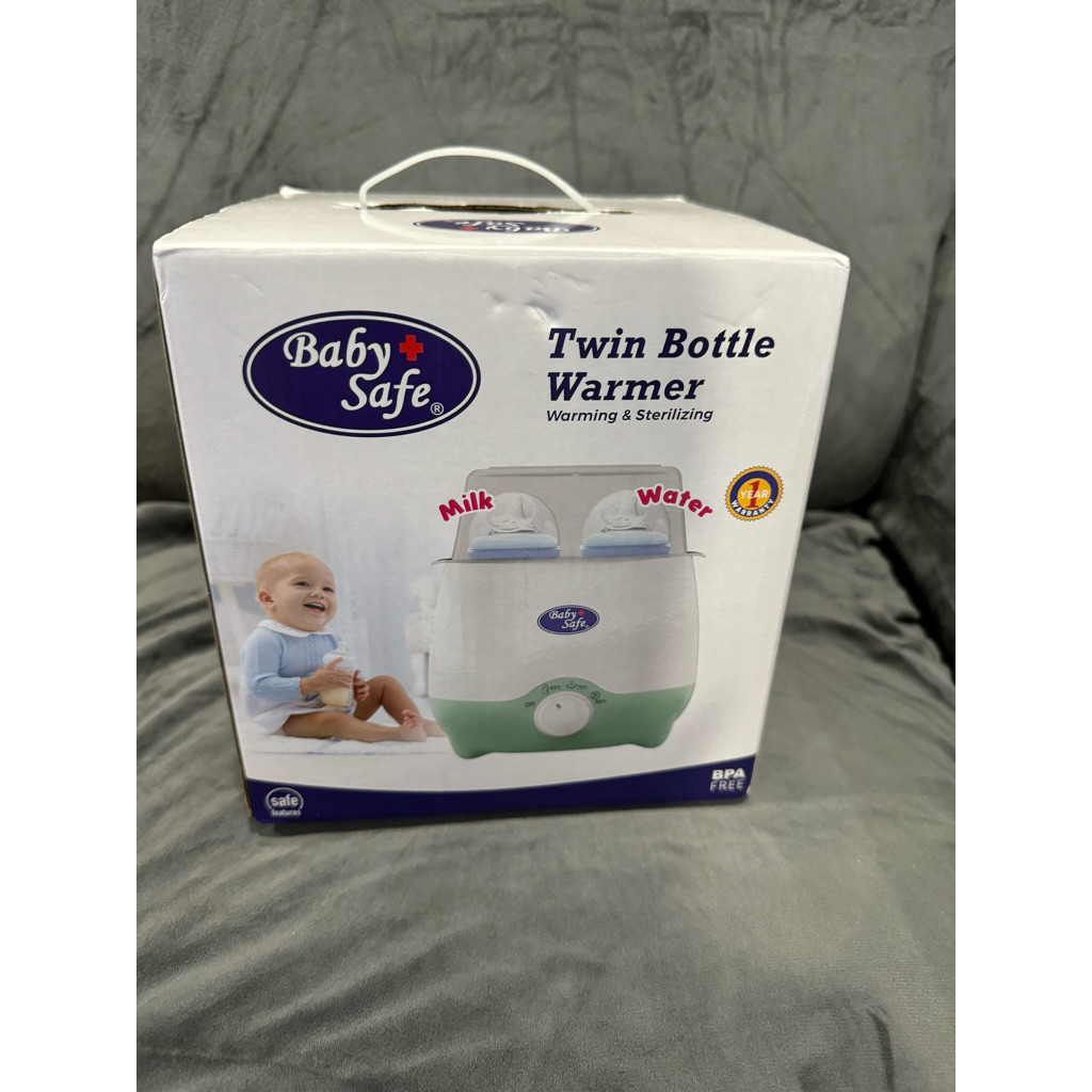 baby safe twin bottle warmer