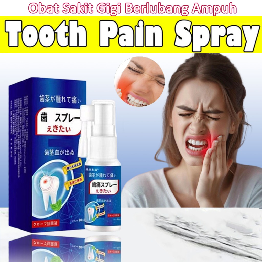 Japan Semprotan Penghilang Sakit Gigi Obat Sakit Gigi Berlubang Toothache Spray Paling Ampuh Penghil
