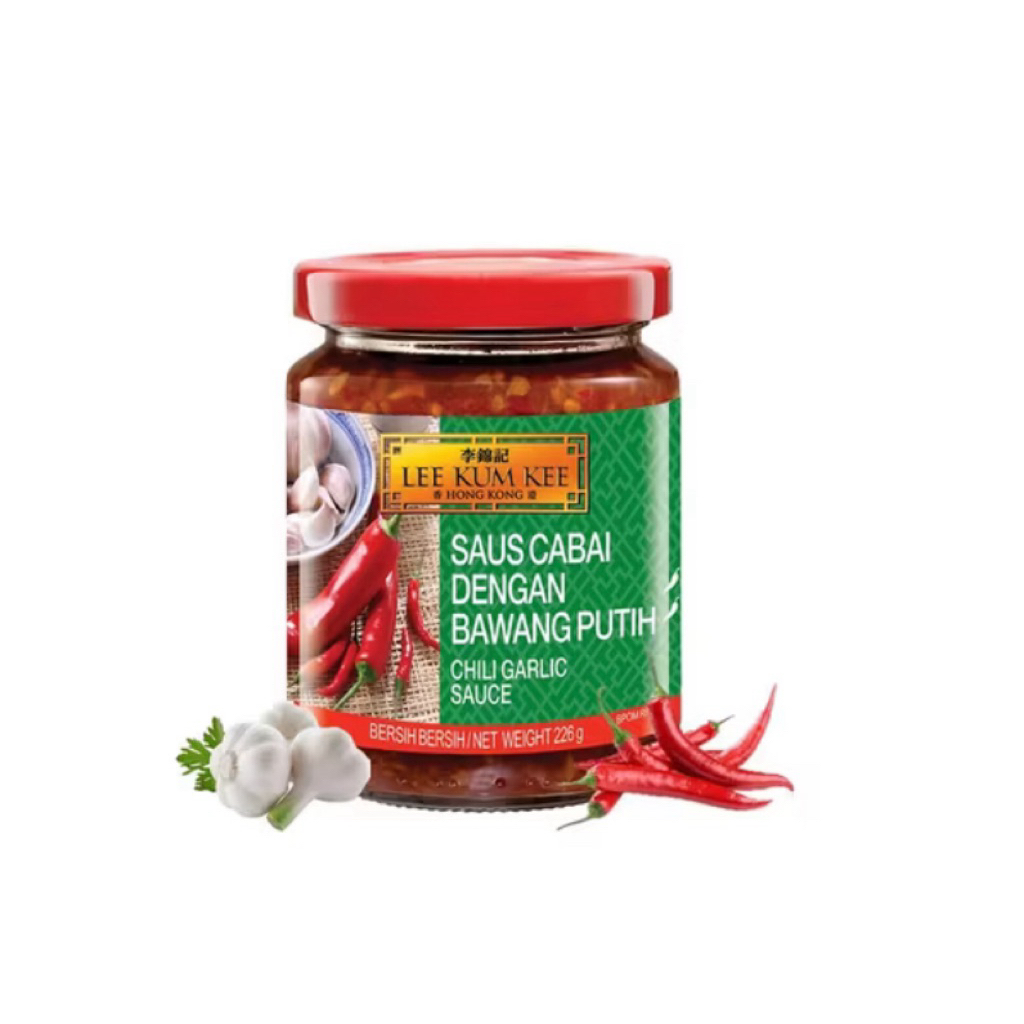

Lee Kum Kee Saus Cabai Bawang Putih 226g – Pedas Gurih Bikin Nagih