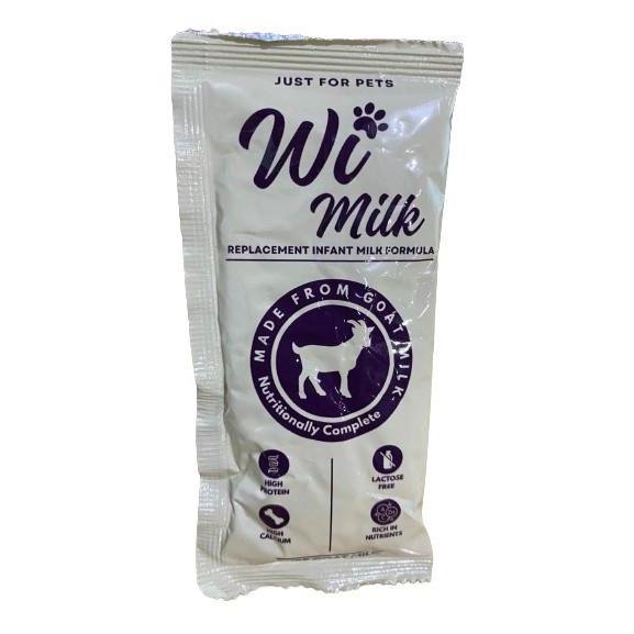 Wi Milk 20 Gram Pure Goat Milk / Susu Formula Untuk Hewan / Susu Murah Meriah