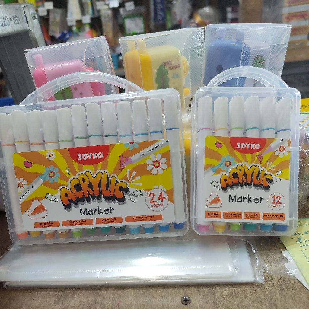 

(1 pack) spidol akrilik marker joyko / spidol acrylic warna
