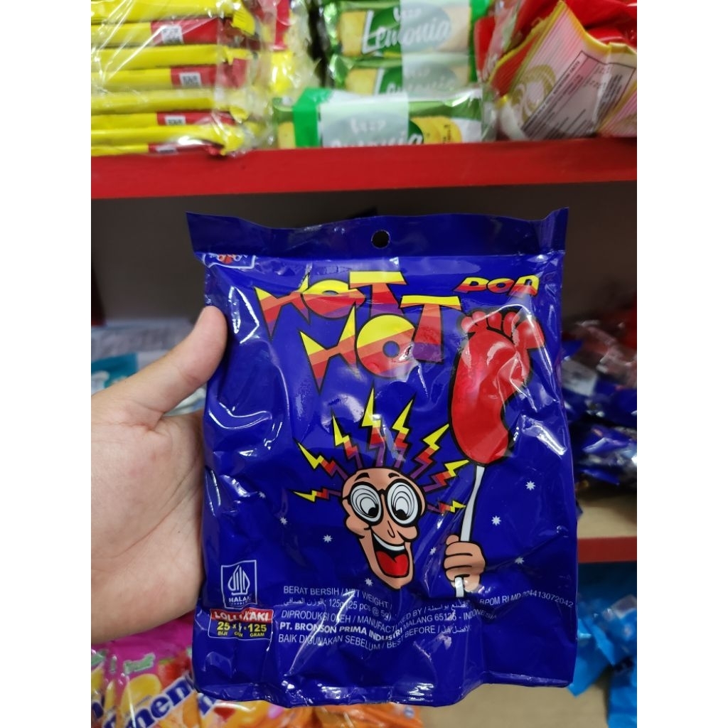 

PERMEN KAKI HOT HOT POP