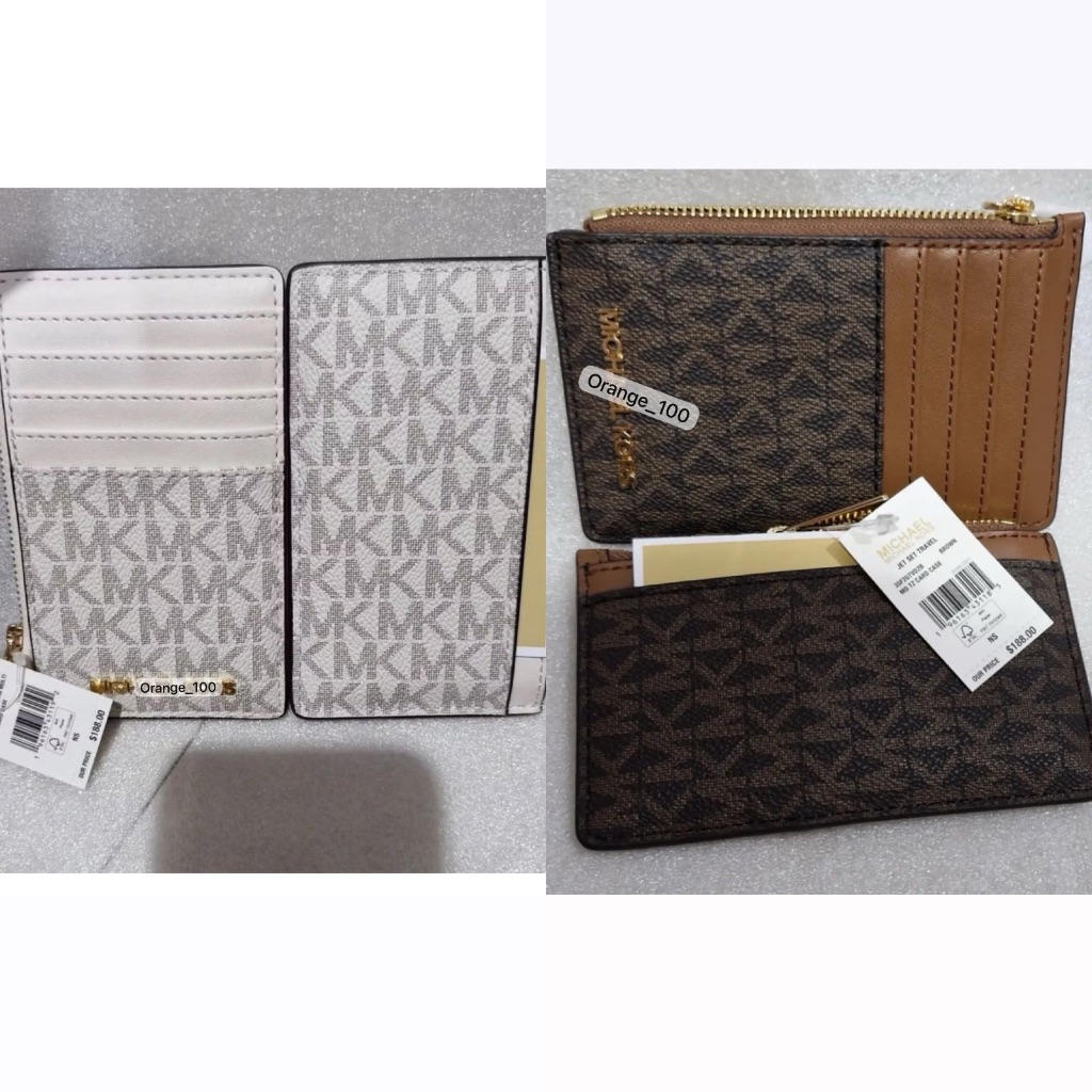 DOMPET KARTU MK JETSET CARD CASE ORIGINAL