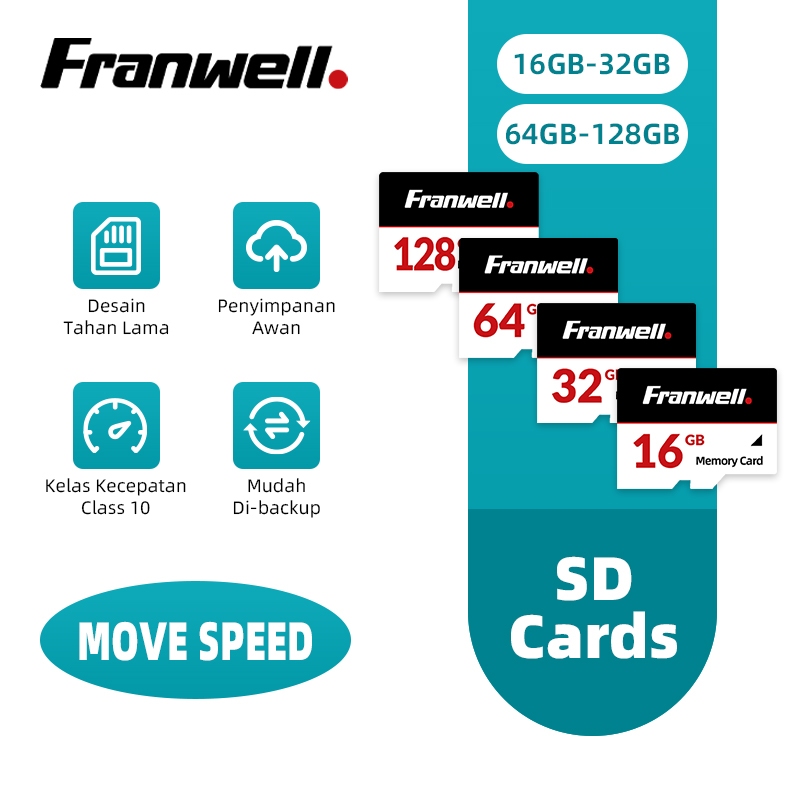 MicroSD Card 16 32 64 128GB Kartu Memori High Endurance Tahan Air Tahan Lama Garansi Resmi