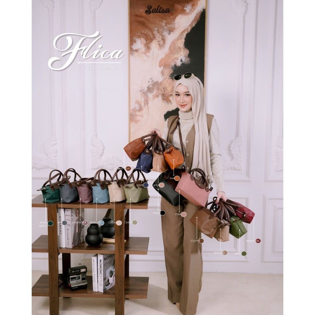 Salisa Official - Flica Bag by Gabia READY STOK