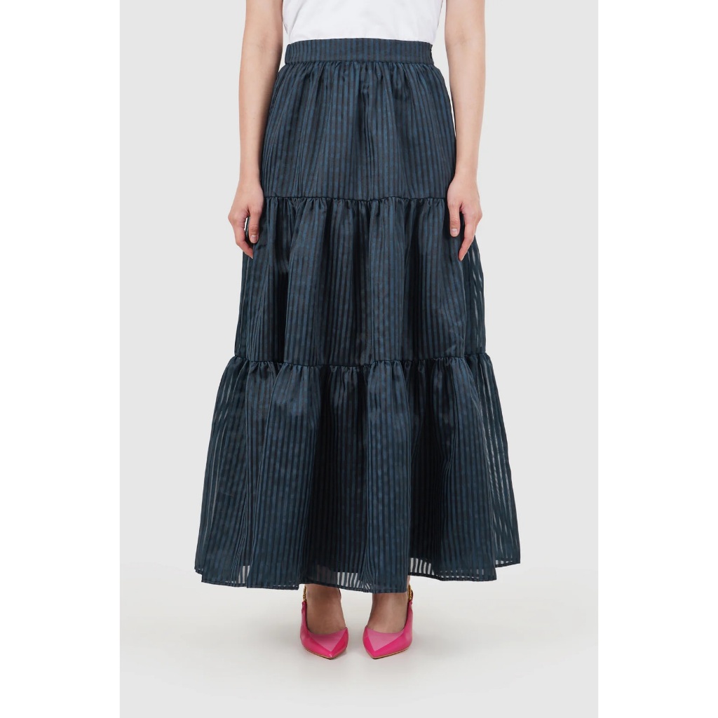 ECLORA TIERED SKIRT - BENANG JARUM