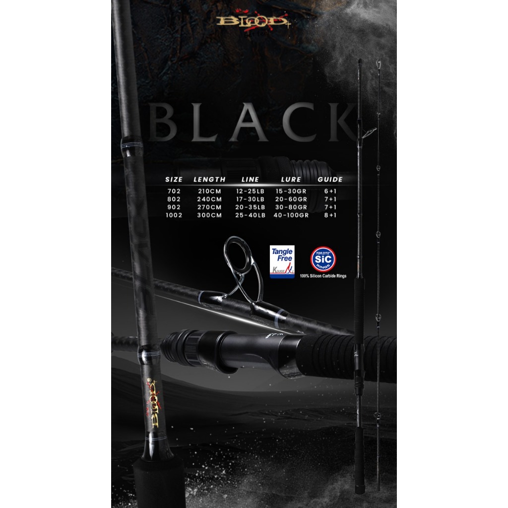 Joran Spinning Sb.2  Blood Black