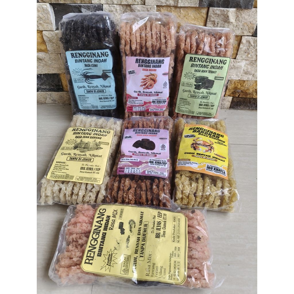 

Rengginang khas Situbondo enak gurih bikin nagih tanpa dijemur berat 450 gram isi 40 keping