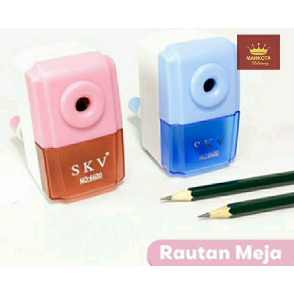 

SHARPENER Meja Fancy Petak SKV DB-660/Peruncing Pensil