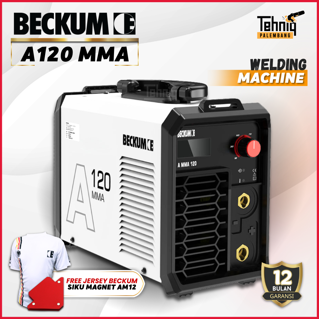 BECKUM MMA A 120 INVERTER WELDING MESIN LAS LISTRIK
