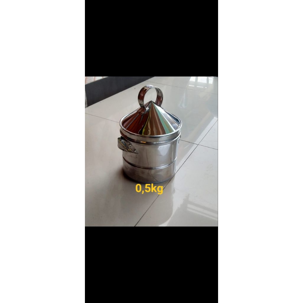 Dandang 1/2 kg stenlis steel, Tebal dan kuat