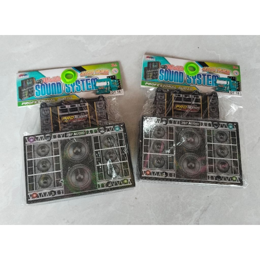 SOUND HOREG/SOUND MINIATUR OKE GAS uk. kecil