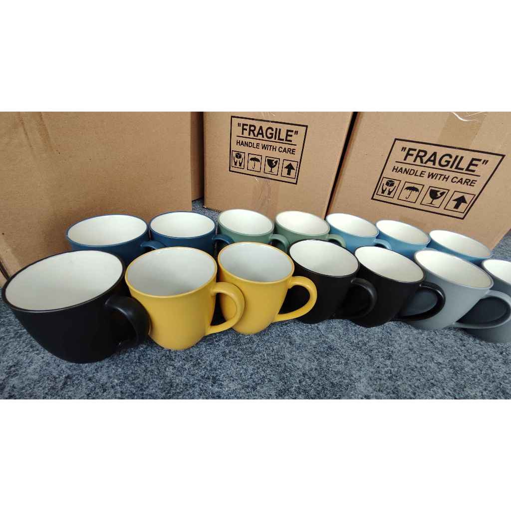 Mug / Gelas Keramik Cantik & Estetik | Ceramic Mug untuk Teh, Kopi, Susu