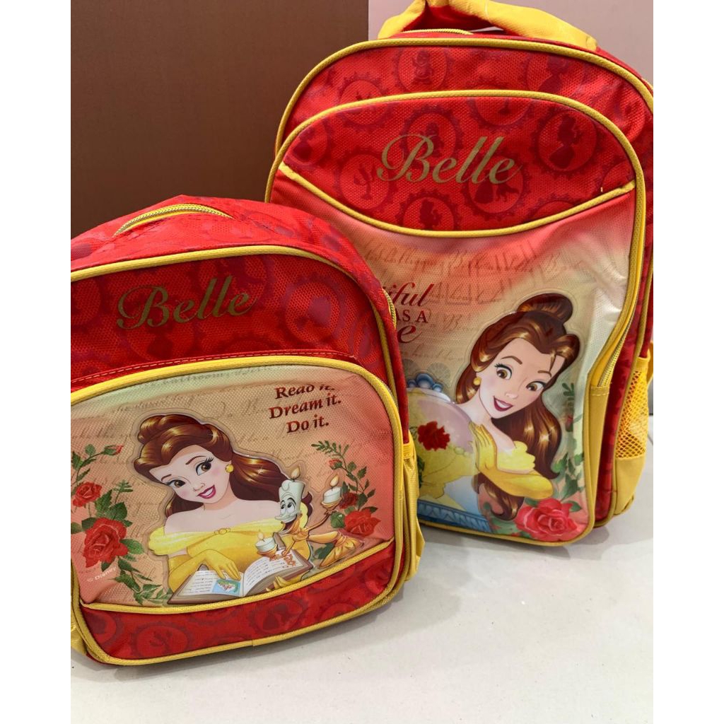 Tas ransel sekolah princess anak playgroup/Tk-tas sekolah anak-tas ransel anak