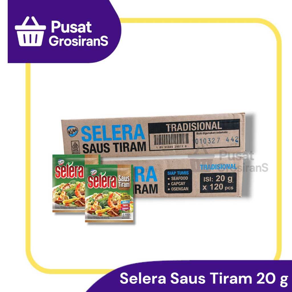 

Kobe Selera Saus Tiram 1 Karton isi 12 Renceng x 10 Sachet