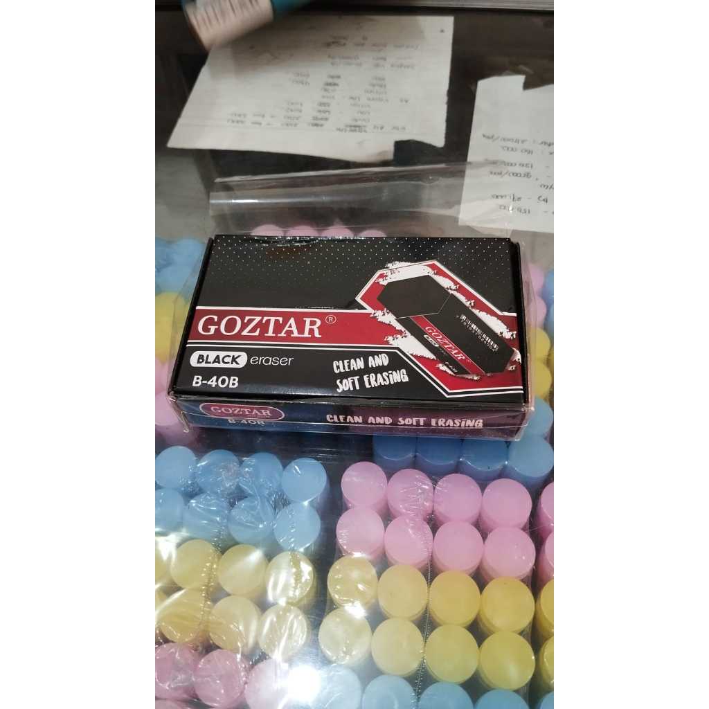 

TERLARIS! Penghapus Goztar / Parko Kecil Hitam / Penghapus Opini Kecil Hitam lengkap