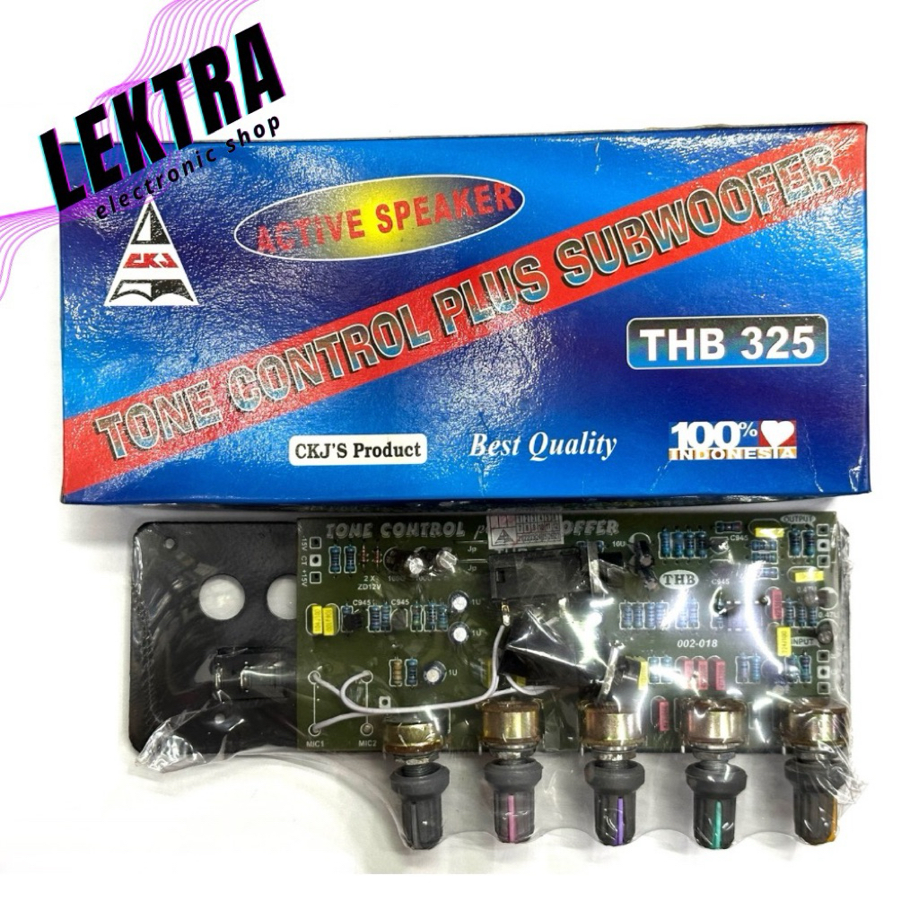 Kit THB 325 Tone Control plus Subwoofer Active Speaker CKJ