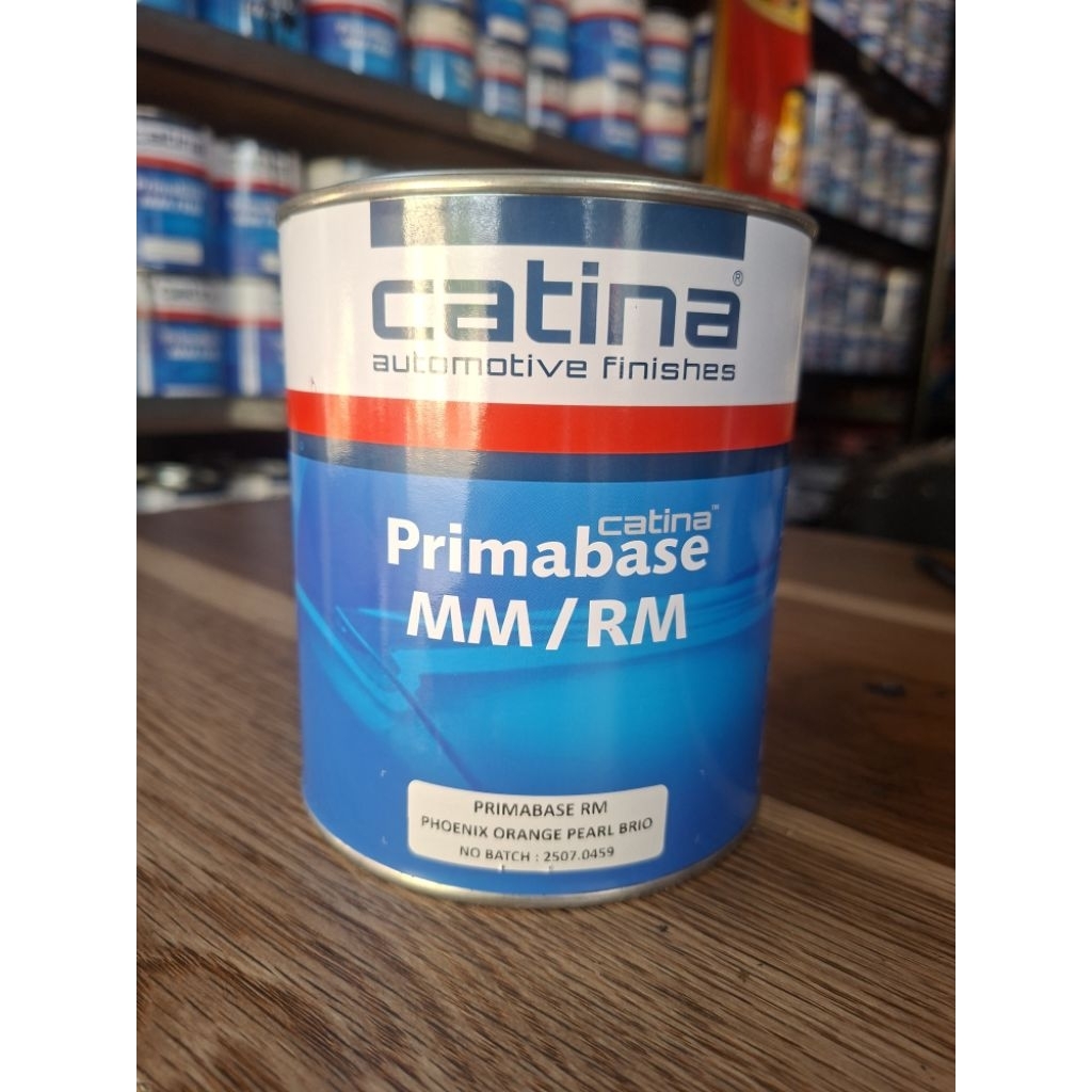 cat PU CATINA PHOENIX ORANGE PEARL BRIO warna original mobil HONDA BRIO