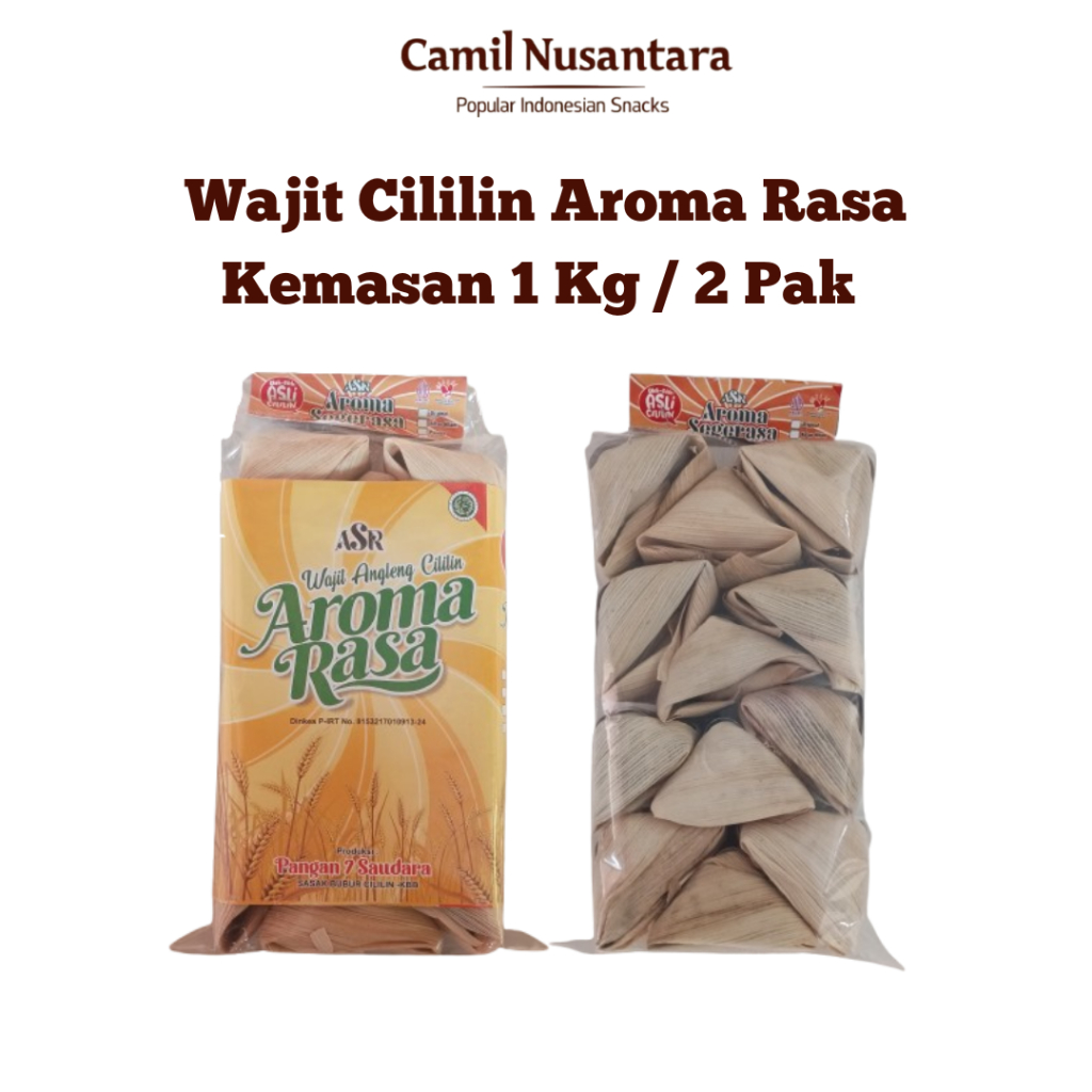 

Wajit Cililin / Wajik Cililin Dibungkus Daun Jagung 1kg