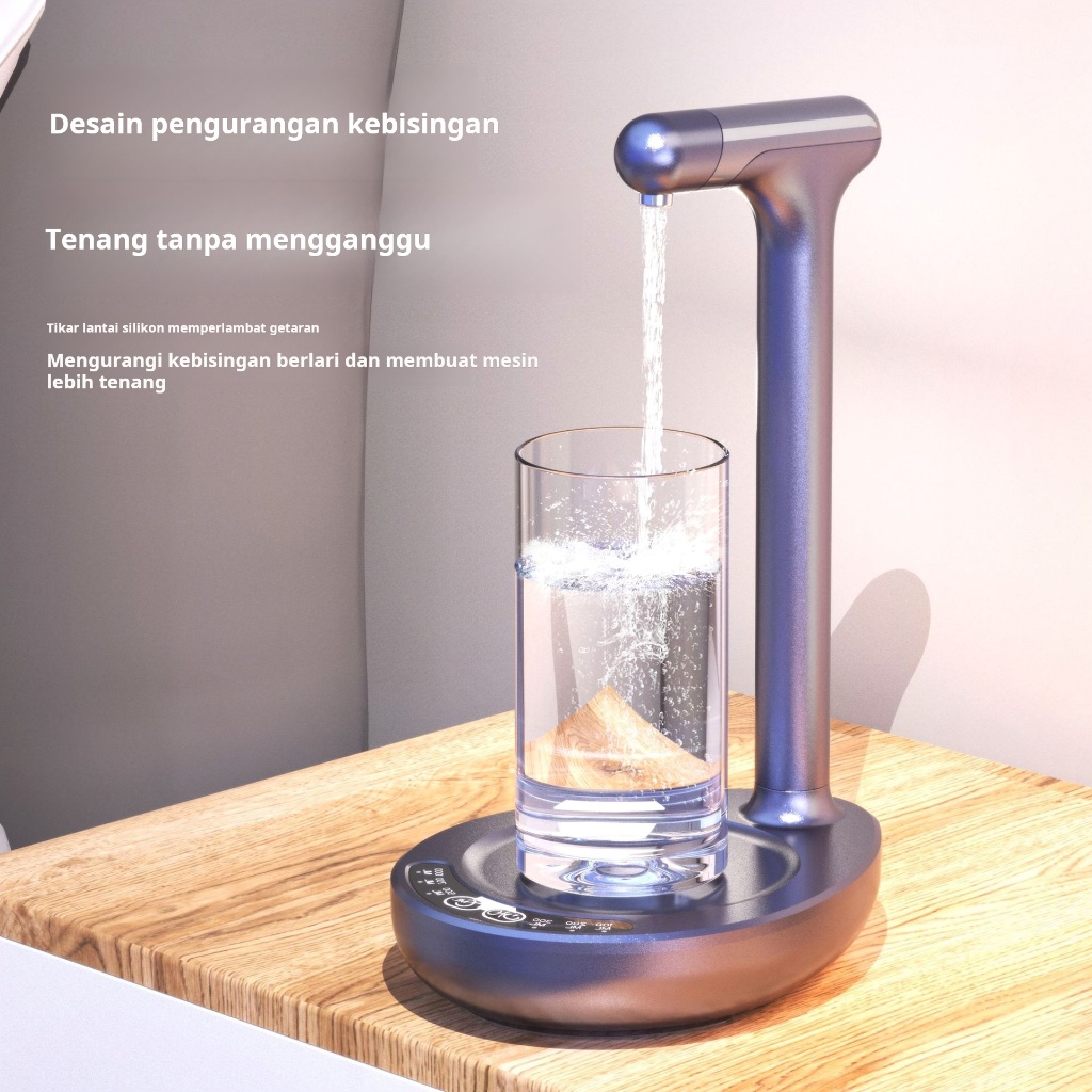 Pompa Air Galon Elektrik,Dispenser Portabe,Takaran Preset Senyap , Rotasi Nozzle & Food Grade e,disp