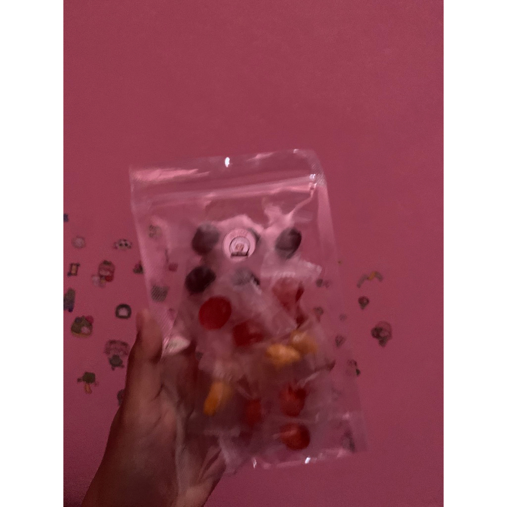 

permen jelly buah kupas