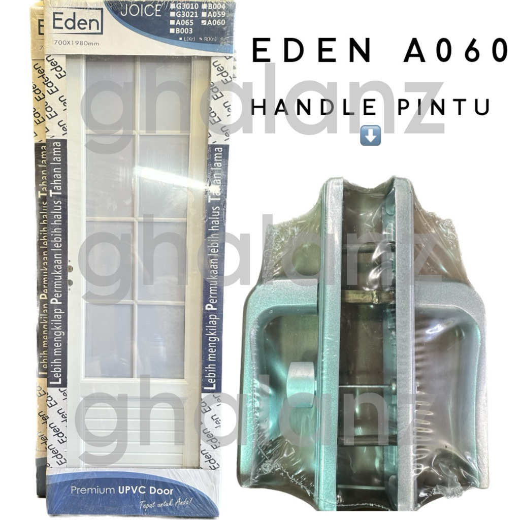 Pintu Kamar Mandi UPVC Eden A060 / Pintu UPVC Minimalis A060 (baca deskripsi)