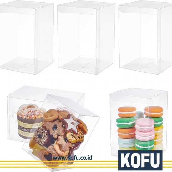 

10x10x14 Kotak Mika Transparan / Box Mika Bening / Mika boxes Packaging