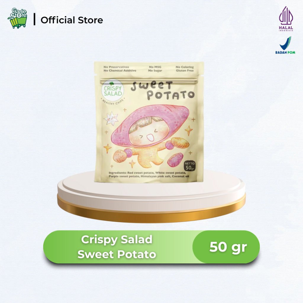 

Sweet Potato 50gr - Crispy Salad