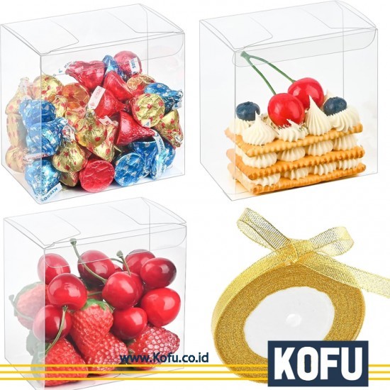 

10x7x10 Kotak Mika Transparan / Box Mika Bening / Mika boxes Packaging